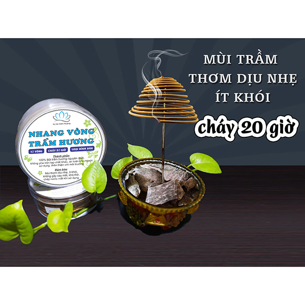 Nhang Vòng Trầm Hương Loại Bình Dân